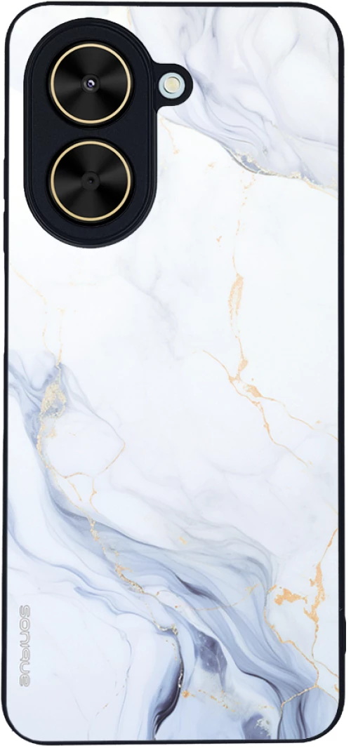 Θήκη Sonique Marble Series για Xiaomi Poco C71 Λευκό 02