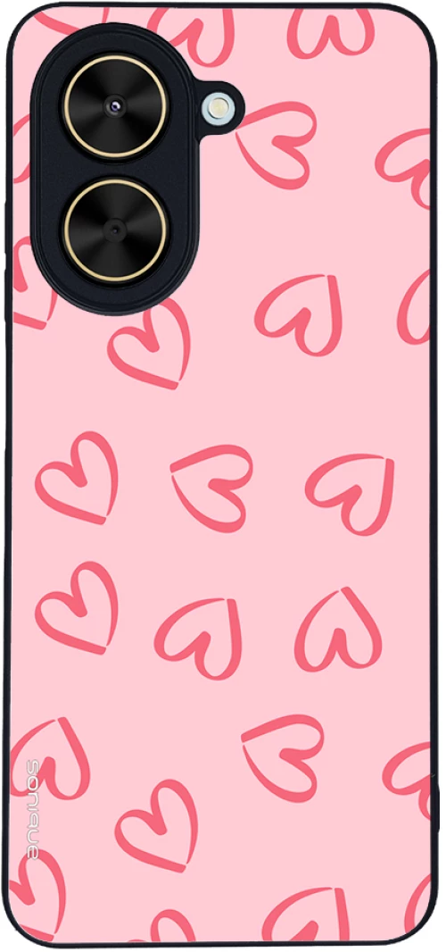 Θήκη Sonique Heart Series για Xiaomi Poco C71 Ροζ