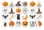 Βρώσιμα σχέδια Halloween v2 - 24τμχ