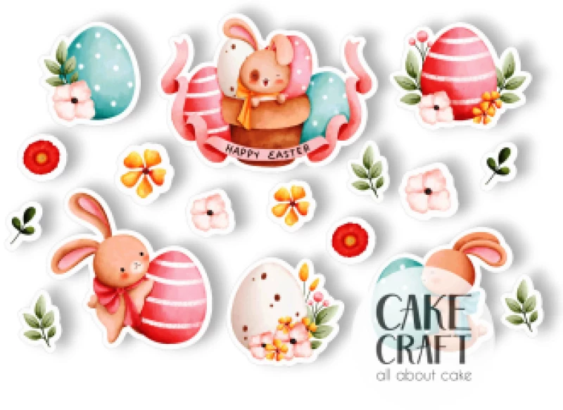 Βρώσιμα σχέδια Easter v2 - 17τμχ
