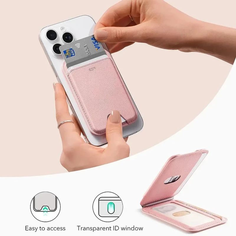 ESR® MagSafe Halolockk Aura Wallet με Δυνατότητα Stand- White