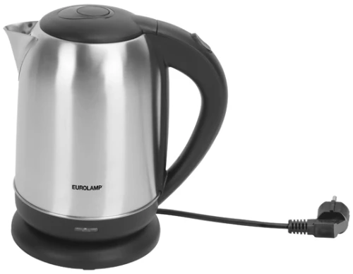 Eurolamp Βραστήρας Ανοξείδωτος 1.7lt 2200W Ασημί-Μαύρο 300-70050