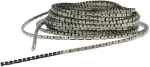 Adeleq Προφίλ Εύκαμπτο Inox 20m Για Νeon Ταινίες 6W 4x8mm 30-05148