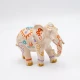 Estheti Διακοσμητικός Ελέφαντας Πολυρητίνης 15x6x10.5cm Κρεμ 819-00768
