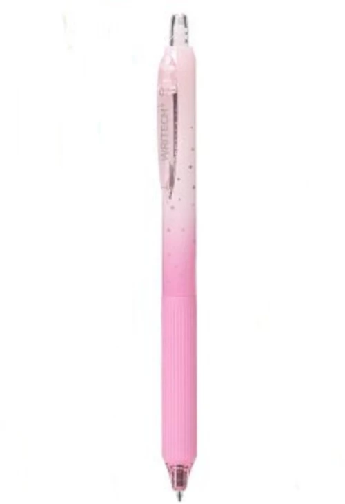 Στυλό Gel Κλιπ Writech Nebula Fine 0.7mm Μπλε Μελάνι Pink Light Pink W-0163P