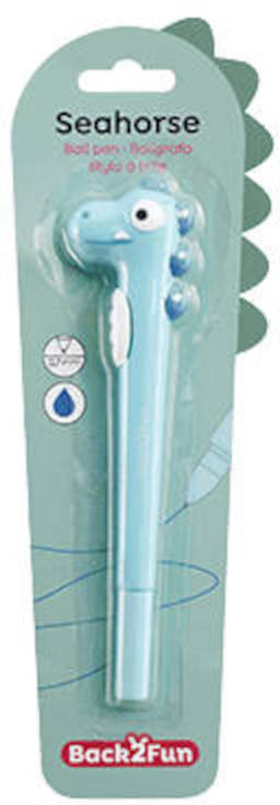Στυλό Διαρκείας Medium 0.7 Mπλε Miquelrius Back2Fun Seahorse Μπλε MR11994