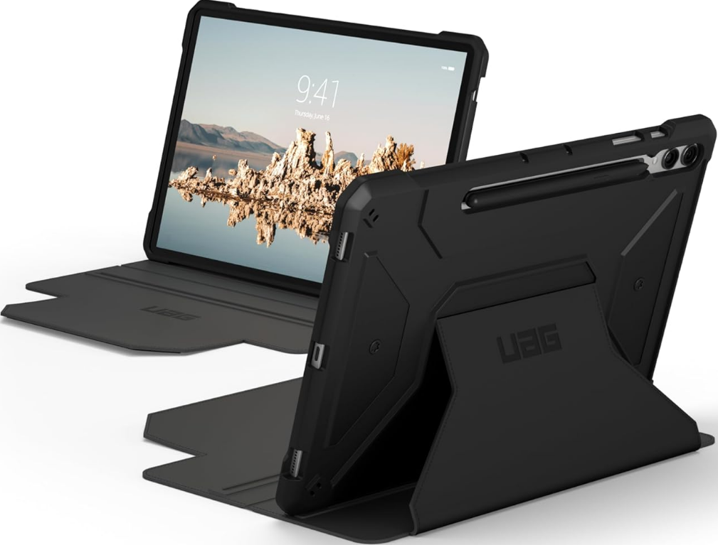 UAG Metropolis SE - Flip Ανθεκτική Θήκη με Υποδοχή S-Pen - Samsung Galaxy Tab S10 Plus / S9 Plus 12.4" - Black (224340114040)