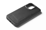 Θήκη Apple iPhone 16 Pro Max - MUJJO Full Leather Wallet Case Δερμάτινη Πορτοφόλι με MagSafe - Black (MUJJO-CL-056-BK)