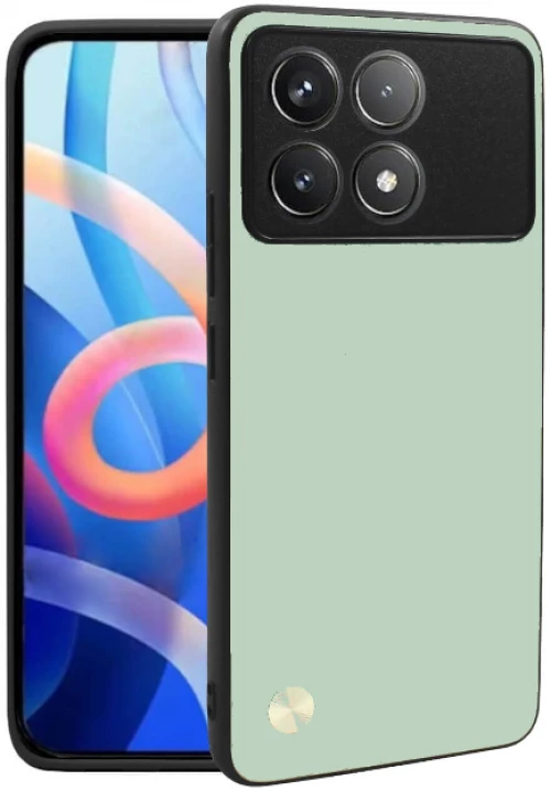 Θήκη Xiaomi Poco F6 Pro Bodycell Vegan Cover Σκληρή - Light Green (5206015078316)