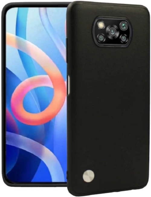 Θήκη Xiaomi Poco X3 / X3 Pro / X3 NFC Bodycell Vegan Cover Σκληρή - Black (5206015078378)