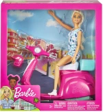 BARBIE SCOOTER ΚΑΙ ΚΟΥΚΛΑ (#GBK85)