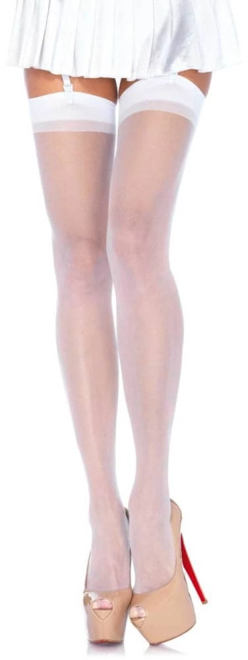 Κάλτσες Leg Avenue Λευκές