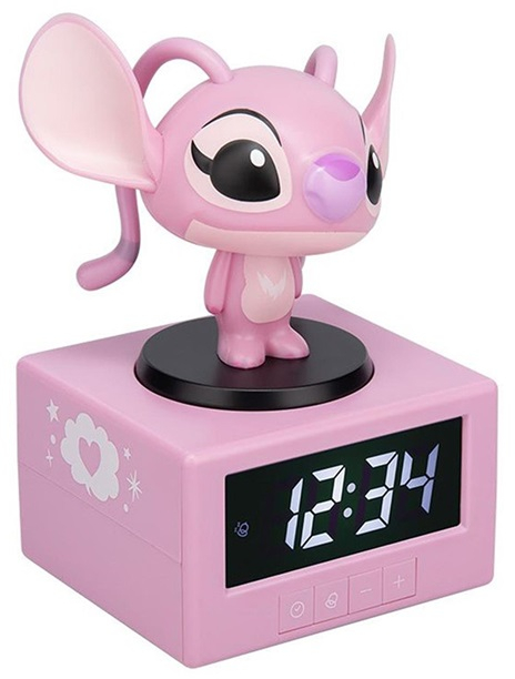 Ρολόι Ξυπνητήρι Disney Stitch Angel Icon Alarm Clock | Paladone - PP14987LS