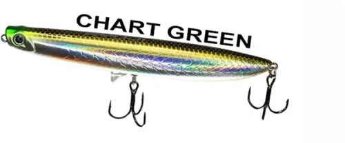 Ryuji B'Zone 120mm - CHART GREEN