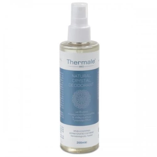 Thermale Med Natural Crystal Deodorant Φυσικό Αποσμητικό με Κρύσταλλο 200ml