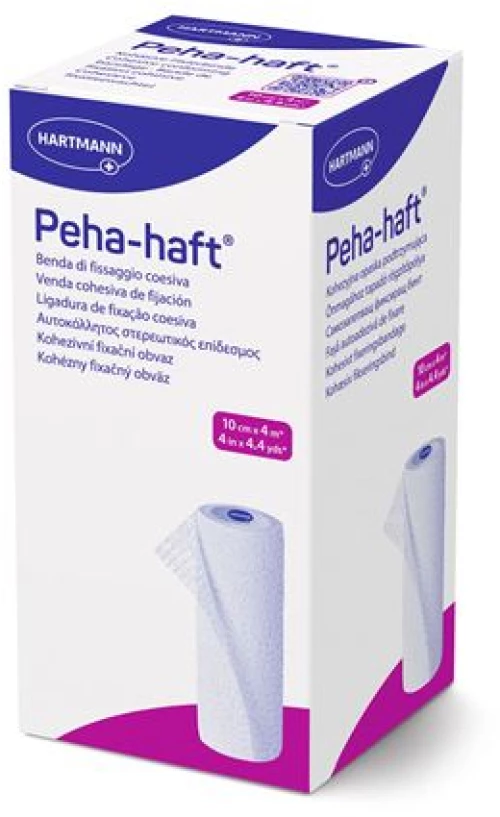 Hartmann Peha-Haft Αυτοκόλλητος Στερεωτικός Επίδεσμος 10 cm x 4 m 1 τμχ