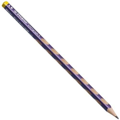 Μολύβι Stabilo Easy Graph Slim Για Αριστερόχειρες 325/23 HB Metal Violet