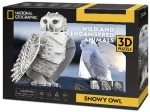 Πάζλ CubicFun 3D National Geograrhic Snowy Owl 62pcs DS1097h