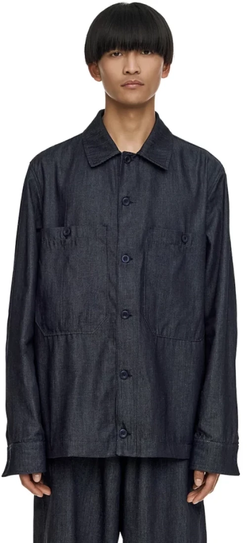 Diverse® Raw Denim Bamboo Overshirt