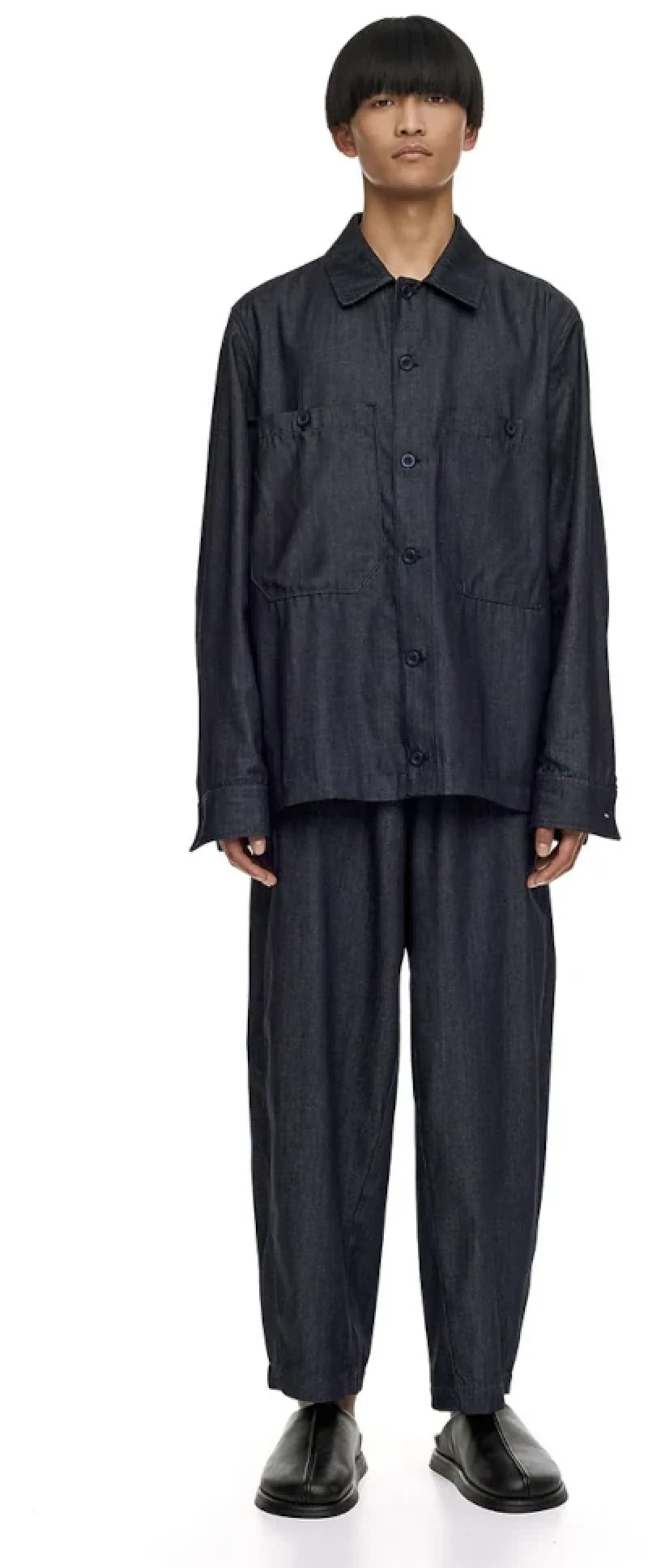 Diverse® Raw Denim Bamboo Overshirt