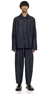 Diverse® Raw Denim Bamboo Overshirt