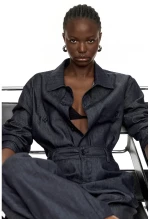 Diverse® Raw Denim Bamboo Overshirt