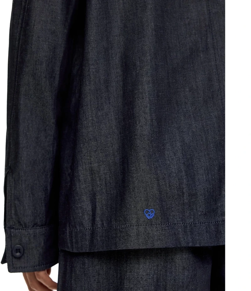 Diverse® Raw Denim Bamboo Overshirt