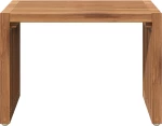 Τραπεζάκι Κήπου 50x32.5x35 cm Μασίφ ξύλο teak Καφέ 42006353