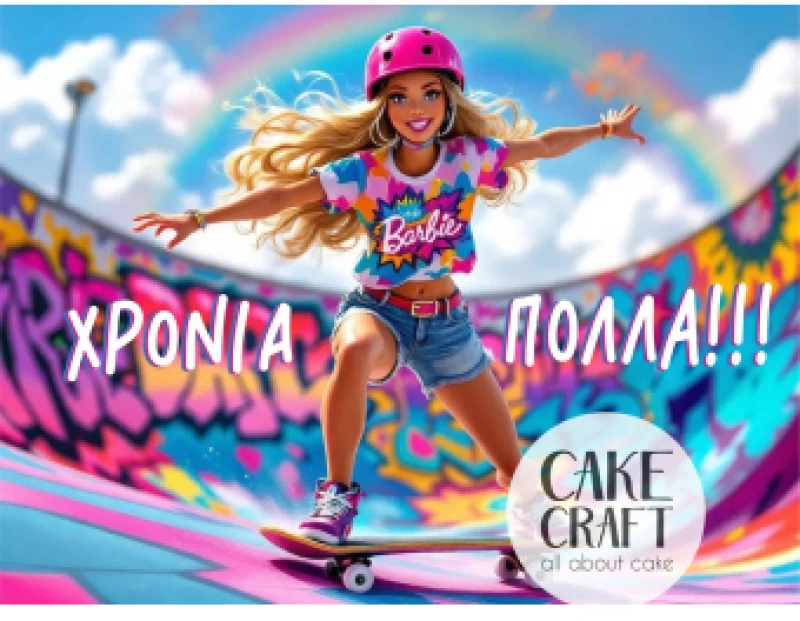 Βρώσιμο Σχέδιο barbie v3