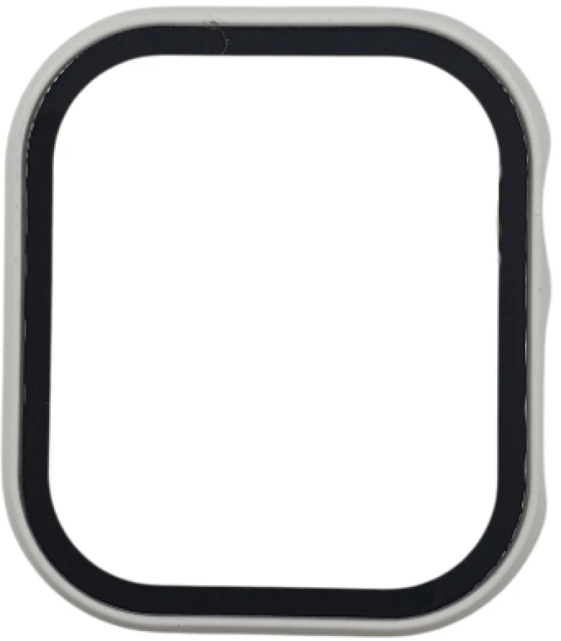 Naxius Case Glass Tempered  Apple Watch S10 42mm White Naxius