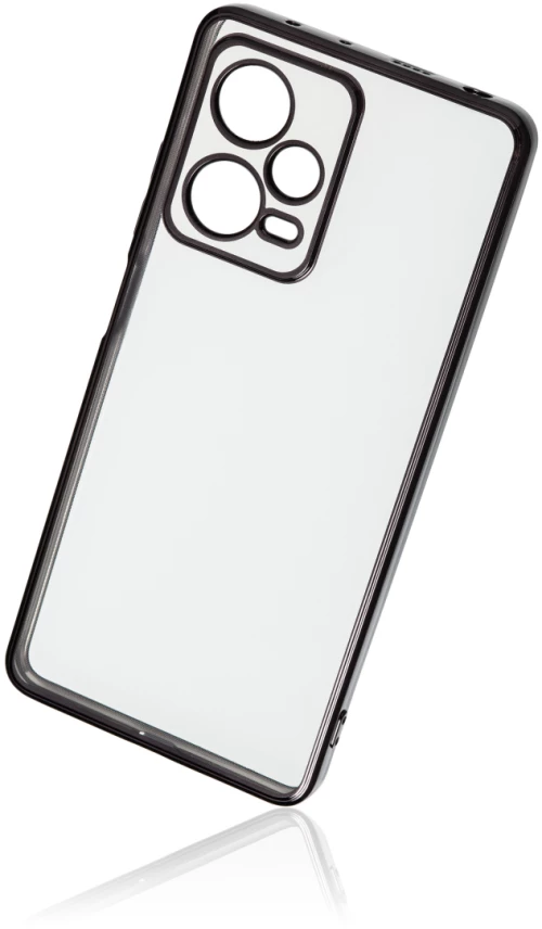 Naxius Case Plating Black XiaoMi RedMi Note 12 Pro 5G_Note 12 Pro Plus Naxius
