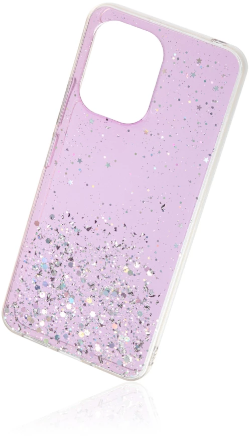 Naxius Case Glitter Purple XiaoMi RedMi 13C_Mi Poco C65 Naxius