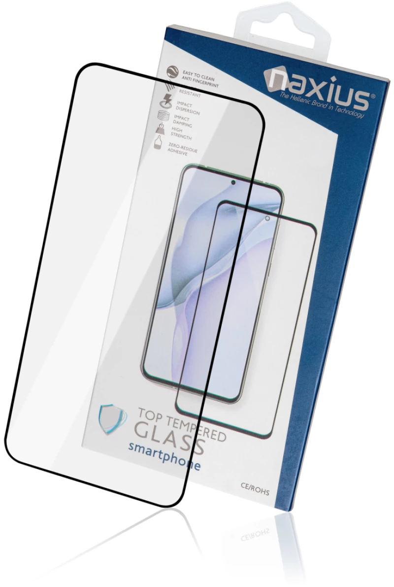 Naxius Tempered Glass 9H Samsung S24 Full Screen 6D Unlock Version CE / RoHS Naxius