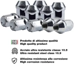 Simoni Racing ΠΑΞΙΜΑΔΙ ΚΩΝΙΚΟ 12x1,5 (34mm) (19) 10ΤΕΜ. SRDR/13-10