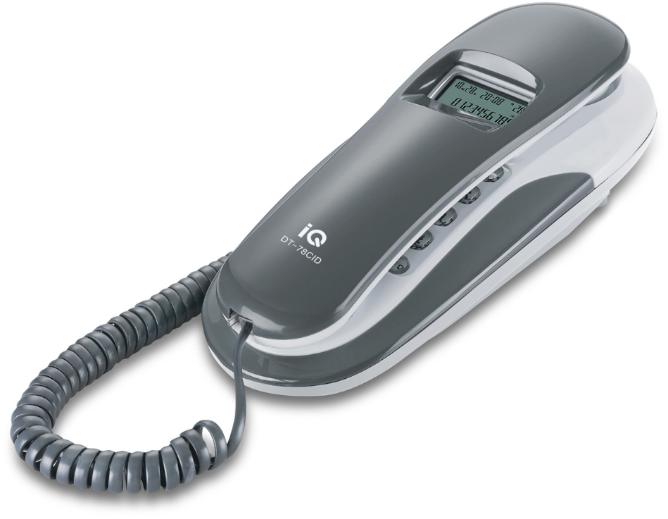Iq Τηλέφωνο Γόνδολα Dt-78cid Grey