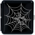 Ταμπακιέρα Μεταλλική Spider - Μαύρη