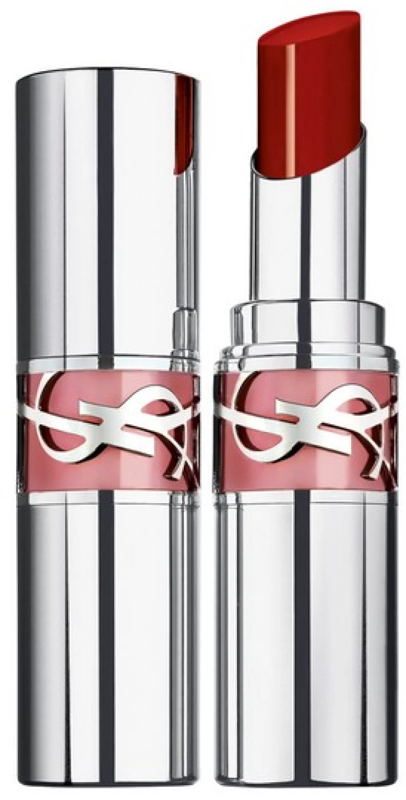 YSL Loveshine Wet Shine Lipstick - Κραγιόν Υδάτινης Λάμψης - 80 Glowing Lava