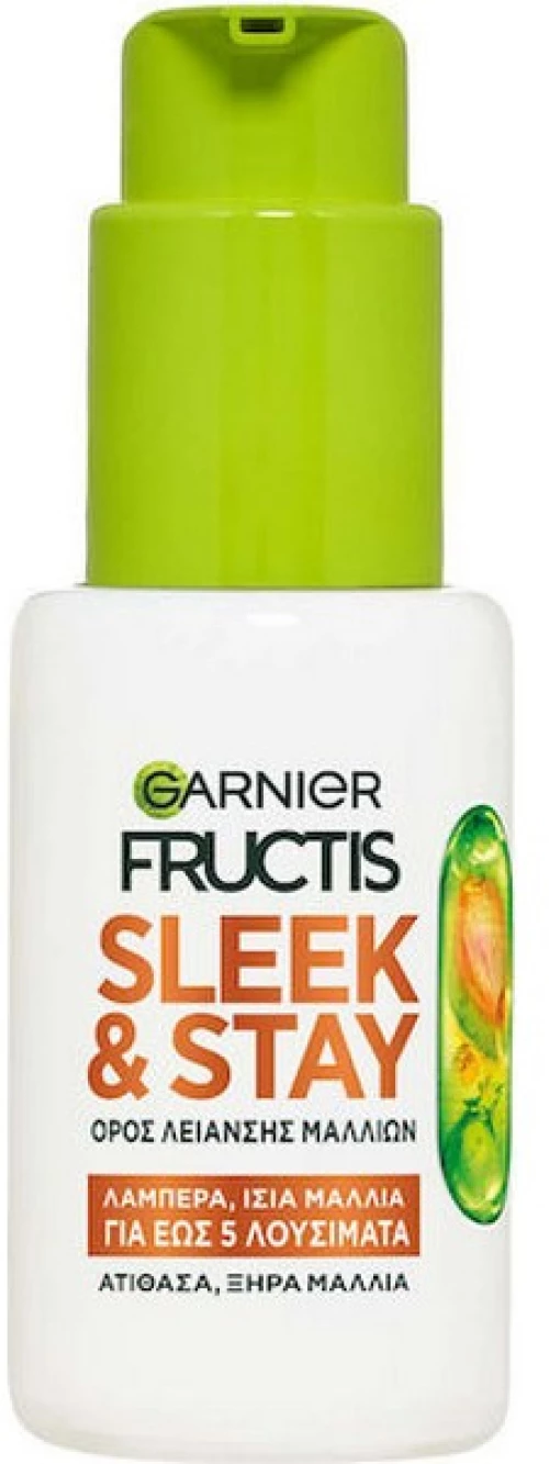 Garnier Fructis Keratin Sleek & Stay Serum Ορός Λείανσης Μαλλιών 50ml
