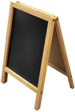 Πίνακας Μαύρος Διπλός 40x25cm JustNote 703557