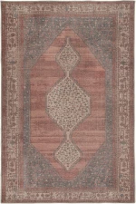Χαλί Plumeria 5826-00 Brown-Grey Βιοκαρπέτ 160X230cm