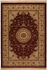 Χαλί Isfahan 2438A Red-Cream Βιοκαρπέτ 200X290cm
