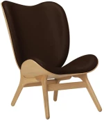 Πολυθρόνα A Conversation Piece Tall Hope Leather 5577C5577-11 73x93x106cm Oak Brown
