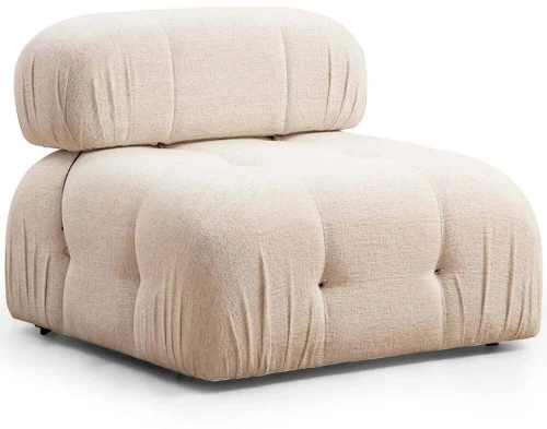Πολυθρόνα Bubble 560ARE1437 95x95x75cm Cream