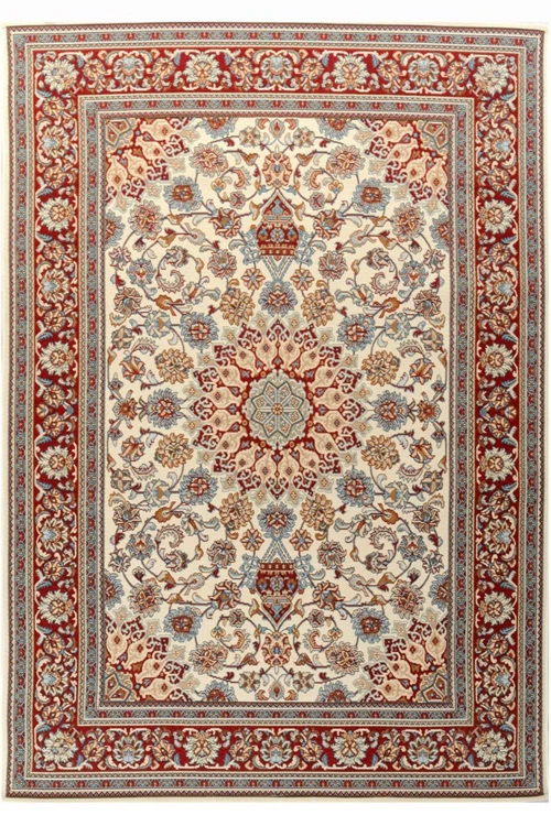Χαλί Battu 01270-118 Multi-Red Merinos 160X230cm