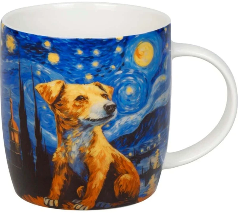 Κούπα Arty Animals Van Gogh's Dog 1172752919 400ml Multi Könitz Πορσελάνη