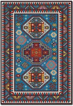 Χαλί Asr Crpt-101 288NGR2173 Blue-Multi Conceptum Hypnose 100x180cm