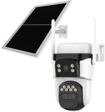 VSTARCAM smart ηλιακή κάμερα BG621TR, triple lens, 3MP, 4G, SD, PTZ, IP66