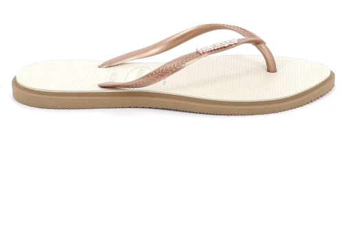 Γυναικεία Σαγιονάρα Havaianas Slim Point Χρώματος Μπεζ 4149584-6842