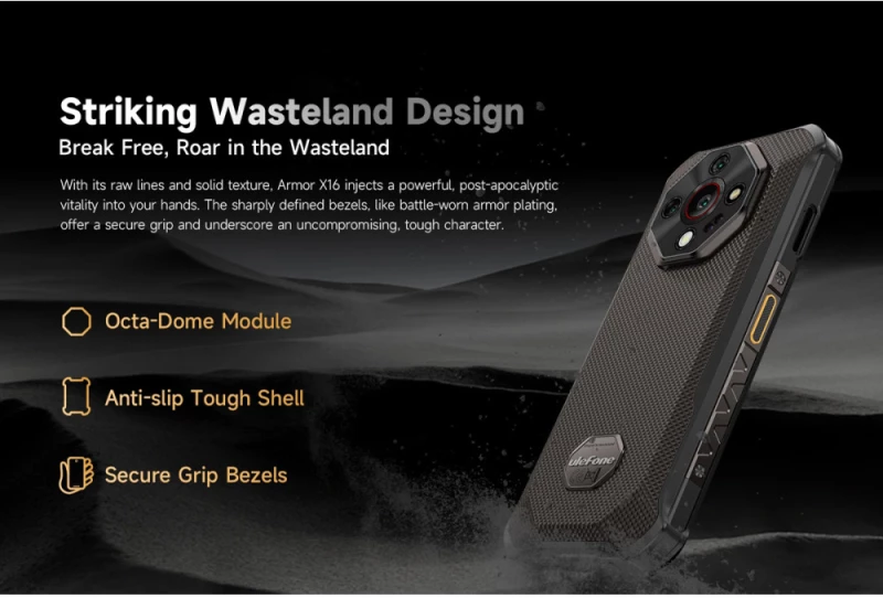ULEFONE Armor X16 (6GB/128GB) Μαύρο