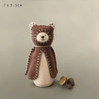 Ζωάκι woodland - Αρκούδος 7x3εκ.